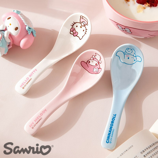 Sanrio Ceramic Soup Spoons